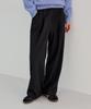 KNOWING Simple Slacks (Charcoal)