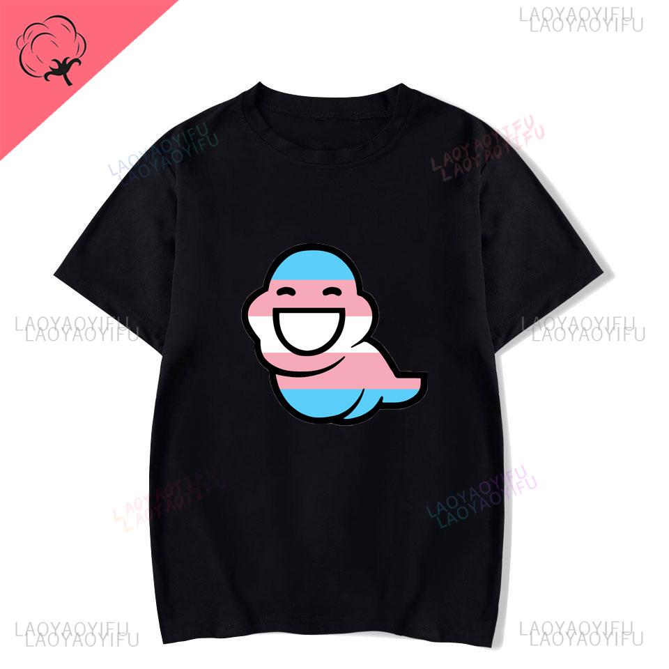 Fun chic John Egbert print retro casual trend fashion Street wear summer everyday unisex crew neck short sleeve Tshirt