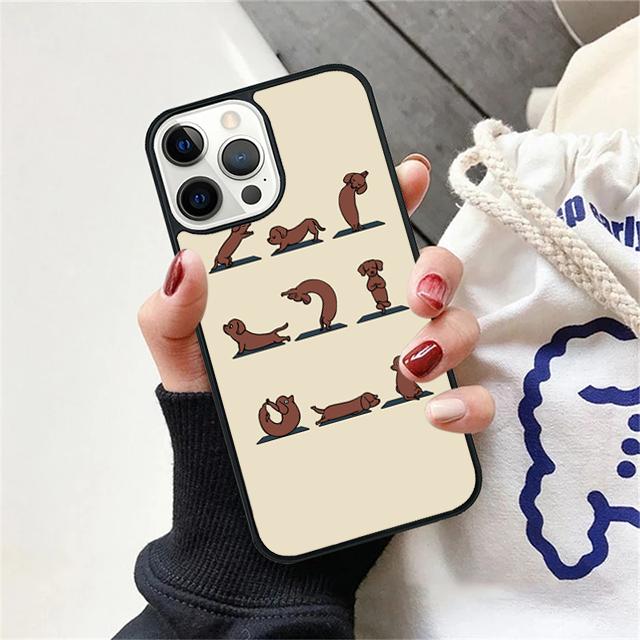 Милый французский бульдог кошка йога Чехол для телефона Cover Для iPhone 17 Air 15 16 14 13 12 Pro Max 11 Pro Max Plus Coque Shell