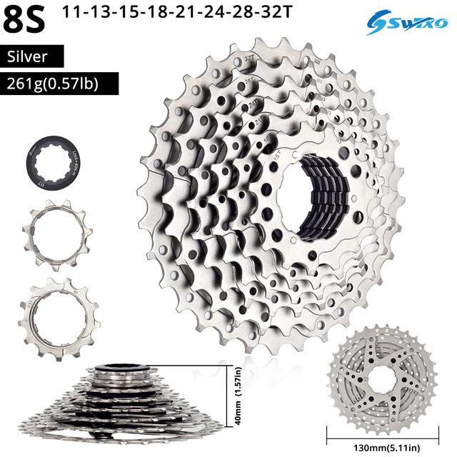 SWTXO велосипедная кассета 12 11 10 9 скоростей Mtb трещотка HG 8 В 9 В 11 В 12 В 10 В звездочка для горного велосипеда 32/36/40/42/46/50T
