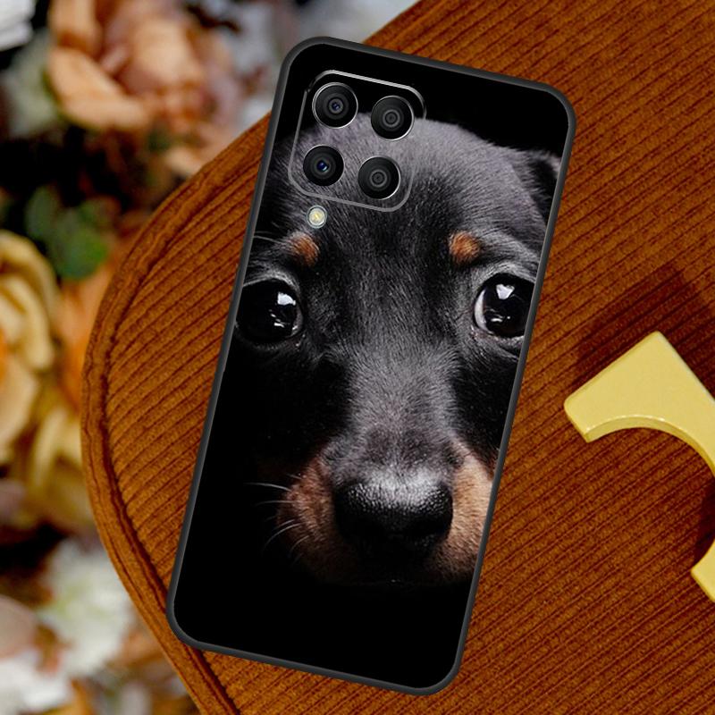 Такса Собака для Samsung Galaxy M23 M33 M13 M53 M11 M51 M14 M34 M54 M15 M55 M20 M30s M12 M32 M52 Чехол