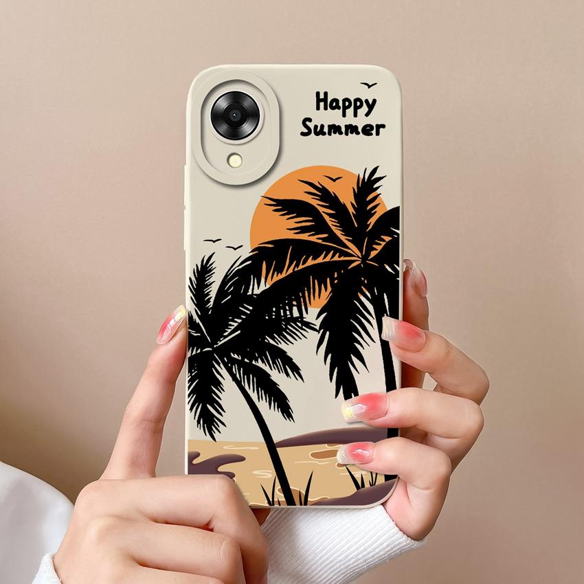 Для Oppo A17k A16k A17 A16 A15 A12 A31 A33 A35 A36 A37 A52 A53s A54 A55 Чехол для телефона Игривый узор для мальчика и девочки Модная оболочка для Oppo Силиконовая задняя крышка