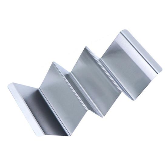 Stainless Steel Taco Holder Tortilla Serving Rack Reusable Taco Plates Burrito Rack for Kitchen Restaurant