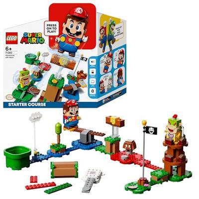Игрушки LEGO Super Mario: LEGO(р) Марио(TM) Приключение Начинается ~ Стартовый Набор, Рождественский Подарок для Мальчиков и Девочек, Фигурки Марио, Игры, Игрушки, Обучающие To