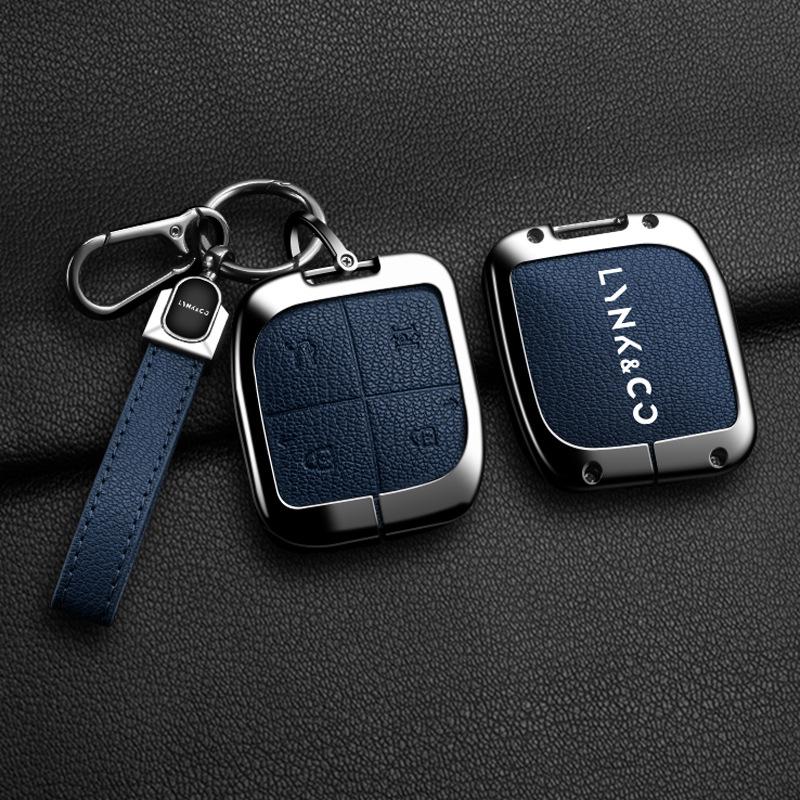 Чехол для ключа Lynk & Co 03: Защитный чехол с пряжкой против падения для моделей 01/02/05/06/08/09 - Мужской и Женский