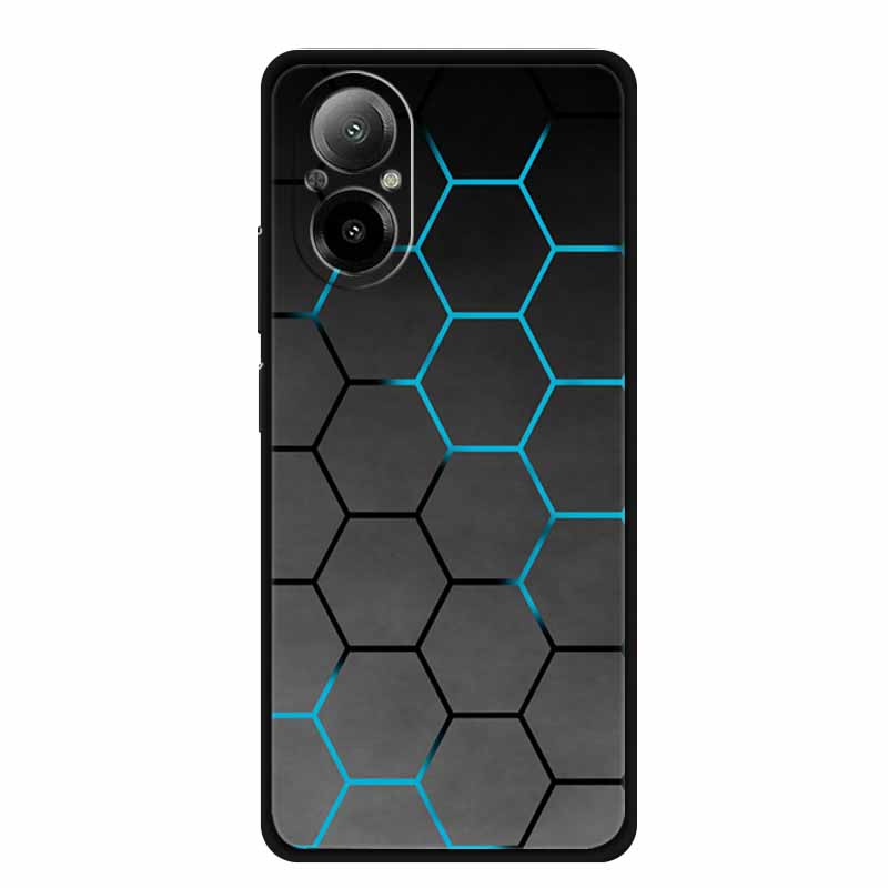 Для Realme C67 4G Чехол Роскошный Мягкий Силикон ТПУ Чехлы для Телефона Задняя Крышка Для RealmeC67 C 67 4G RMX3890 Ударопрочный Любовь Милый funda