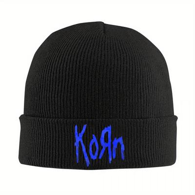 Шапка-бини Korn Rock Вязаная Зимняя Шапка Теплая Хип-хоп Музыкальная Кепка для Мужчин Женщин