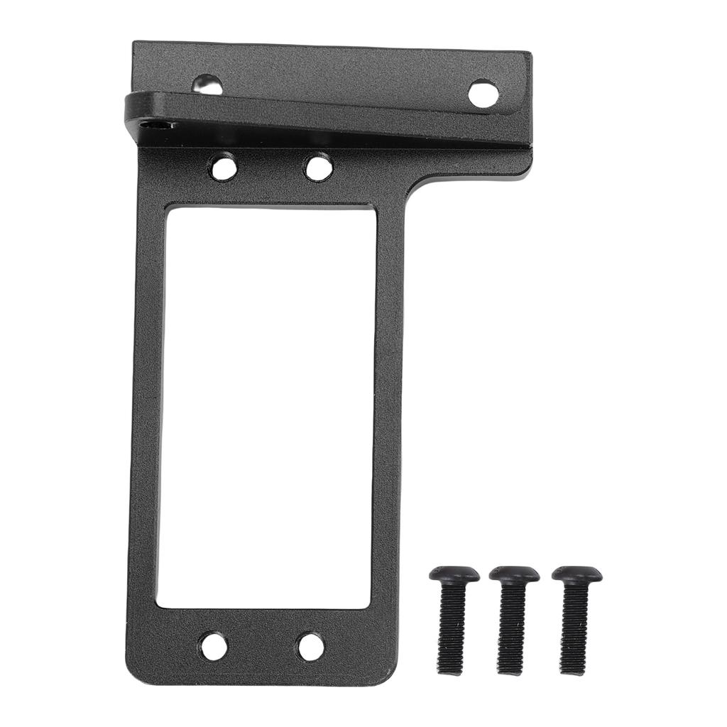 RC Car Rear Servo Seating Replacement for VP Capra F9 Portal Axle 1 10 Aluminum Alloy RC Car Servo Mount Bracket Black