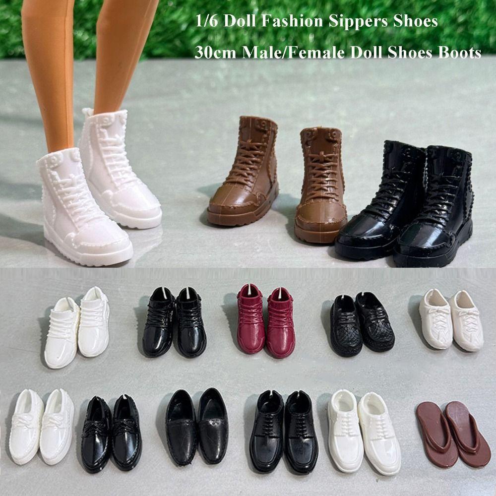 Fashion Male/Female Doll Boots Multistyles Shoes Clothes Accessories Fit Foot Length 2cm Dolls