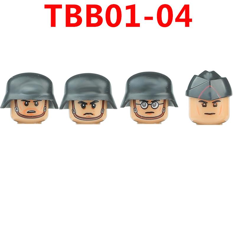 Вторая Мировая Война Военные Немецкие Солдаты Фигурки Строительные Блоки Армия Пехотинец Воин Артиллерист Броня Пушка Оружие Кирпичики Игрушки Для Детей