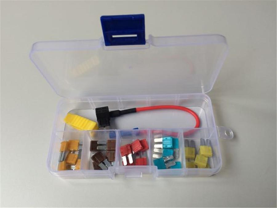 Мини 32В Автомобильный Микро2 Встроенный Держатель Предохранителя Разветвитель Предохранителя Съемник Предохранителей и Набор Микро2 Предохранителей