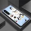 Чехол для телефона P-Pingu Penguin для Samsung S26 S25 Plus S20 S20 Plus S22 Ultra S23 FE S21 Plus S21 Ultra Стеклянная крышка
