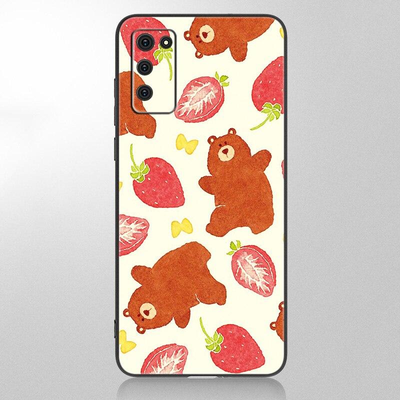 Summer Green Leaves Fruit Lemon Case For Samsung Galaxy A12 A02S A22 A32 A52 A72 A71 A51 A41 A31 A21 A11 A50 A70 A10S A20S Cover