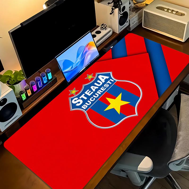 FCSB Print Cushion Non-slip Laptop Tablet Big Mousepad XXL Mat Mini PC Playmat With Lock edge