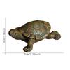 Resin Simulation Small Turtle Craft Micro Landscape Gardening Balcony Flower Pot Decoration Succulent Jewelry Home Decoration