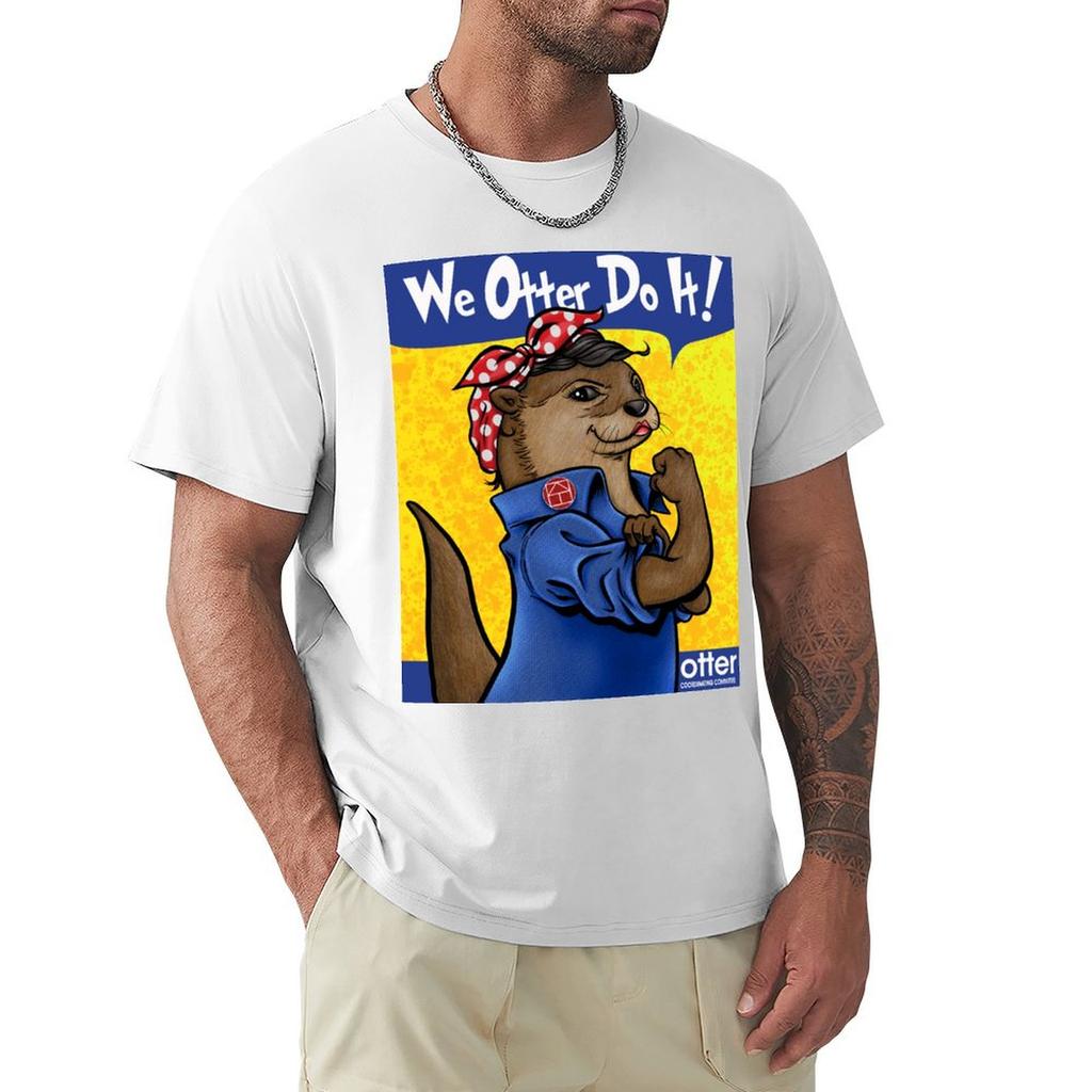 Rosie The Otterer Tshirt Basic Simple Design Short Sleeve Shirt
