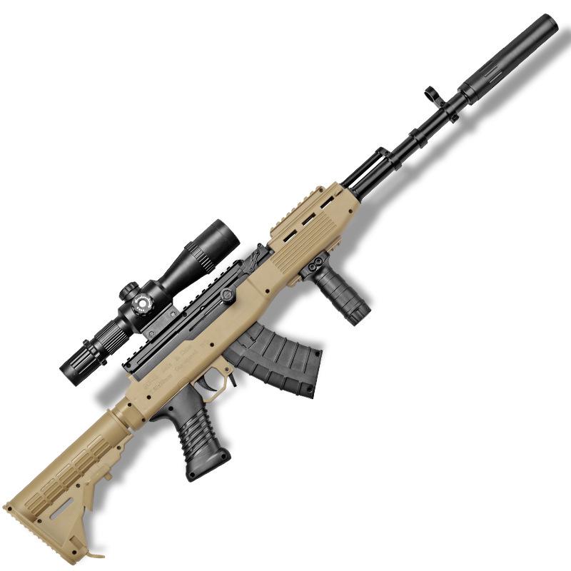 SKS снайперская гелевая шариковая винтовка, модель водяного игрушечного пистолета для детей, игр на открытом воздухе