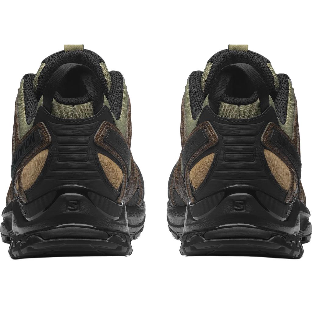 SALOMON Xa Pro 3D Потертые Лтр Удобные Мягкие Амортизирующие Дышащие Поддерживающие Кроссовки для Трейлраннинга Унисекс Зеленый Коричневый 477974