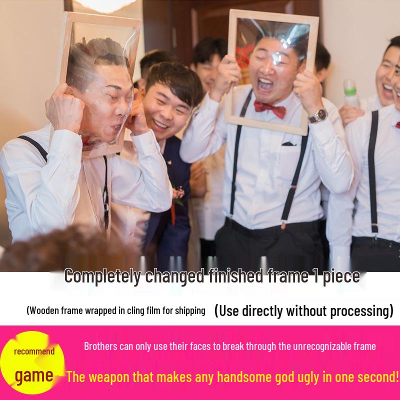 Wedding Prank Props: Funny Groom and Groomsmen Games Set