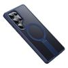 Magnetic Wireless Charging Phone Case With 360 Rotating Stand Galaxy S25 Ultra S24 Full Coverage PC Shell