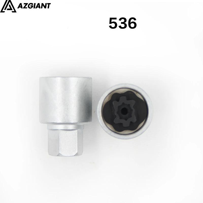 1 шт. Инструмент для снятия противоугонных винтов автомобильных шин, гильза-ключ для Volkswagen Beetle Polo Golf Jetta Passat CC Tiguan, Инструменты для ремонта