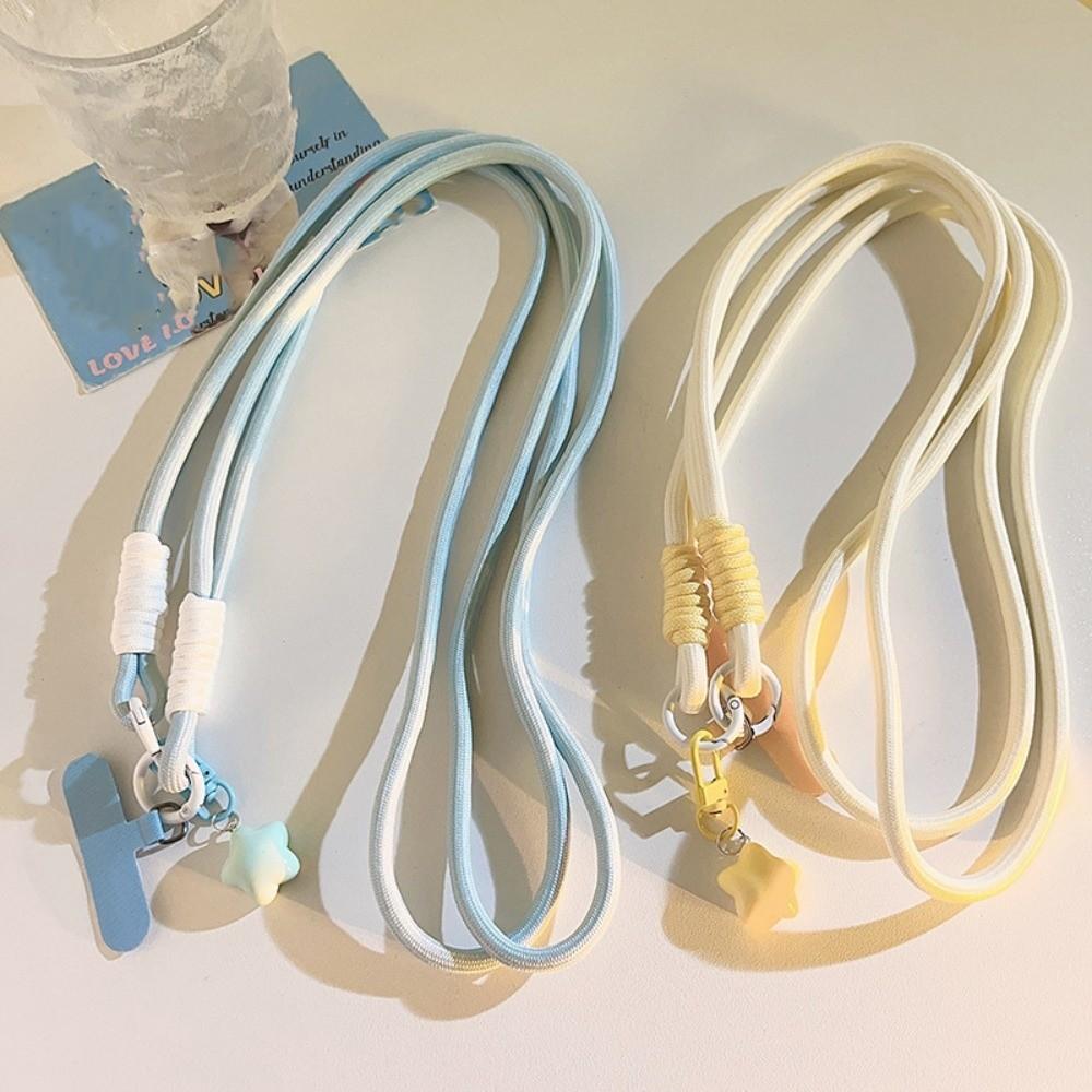 Star Mobile Phone Lanyard Hanging Rope Detachable Crossbody Phone Strap Long Universal Phone Neck Straps Hanging Ornaments