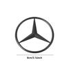 C200 E200 Новый 2025 Для Mercedes Benz 1 шт. 8 см ABS Автомобильная задняя наклейка Эмблема багажника для Mercedes Benz W204 Новый GLS SLK КЛАСС CLS500 CLS