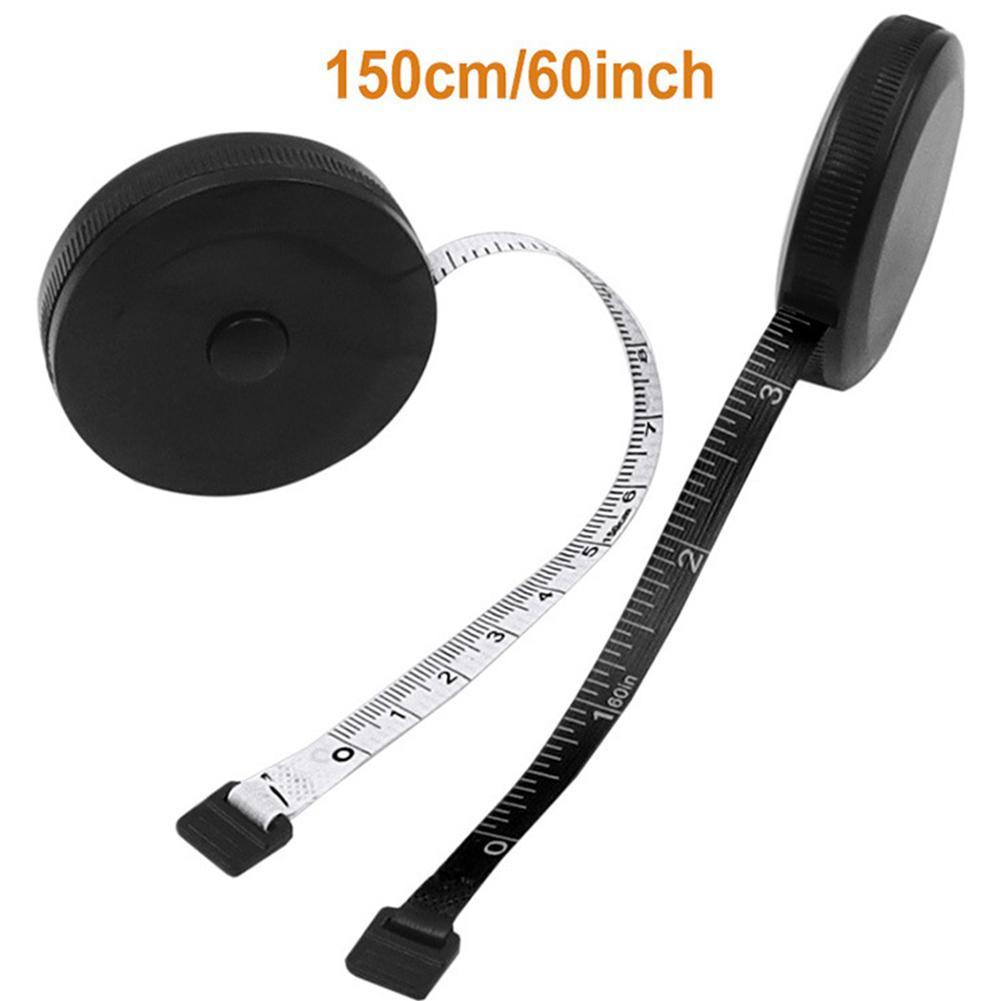 Пластиковая мягкая измерительная лента Двусторонняя самомасштабирующаяся измерительная лента Линейка I4W2