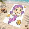 Bubble Guppies Microfiber Beach Towel Quick Dry Sand Free Lightweight Beach Towels for Travel Swimming Camping