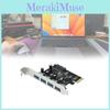 Карта расширения Pcie Usb30 с четырьмя портами для передачи данных на настольный компьютер