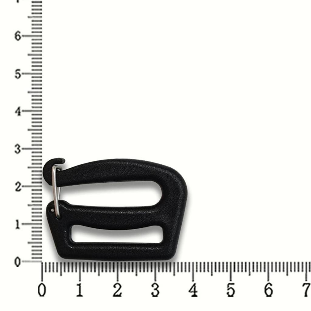 G-Hook Webbing Buckles, Webbing Connecting Clips 25mm Heavy Duty Belt Clips