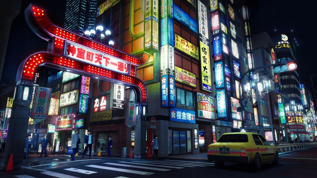 Yakuza Kiwami 3 Yakuza 3 Gaiden Dark Ties Покупка DLC Участник Касуга Включен Оригинальные Обои PS4 / [Бонус за раннюю покупку] "Цуппари Итибан" -