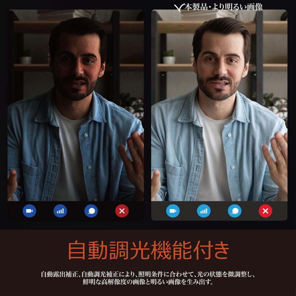 Веб-камера Nuroum 2K Веб-камера Full HD 1080P 60FPS 4 мегапикселя Широкоугольная компьютерная камера Двойной микрофон Шумоподавление ПК-камера с защитной крышкой Авто