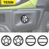 TESIN капоты автомобиля передняя противотуманная фара декоративная крышка для Suzuki Jimny JB74 2022 экстерьер
