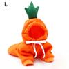Новый зимний наряд Теплое пальто Пальто с фруктами и щенком Толстовка для питомца Зимняя одежда для собаки Комбинезон для собаки