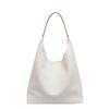 Simple Color Solid Large Capacity Women Casual Woven Tote Bag For Commuting