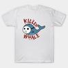 T Shirt Women Killer Whale Harajuku Print Kawaii Tshirt Summer Short Sleeve Female T-Shirt Top Tee