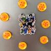 Dragon Ball Fridge Magnets 1-7 Star Anime Cartoon Creativity Round Magnets Office Whiteboard Message Home Kitchen Decor Gift