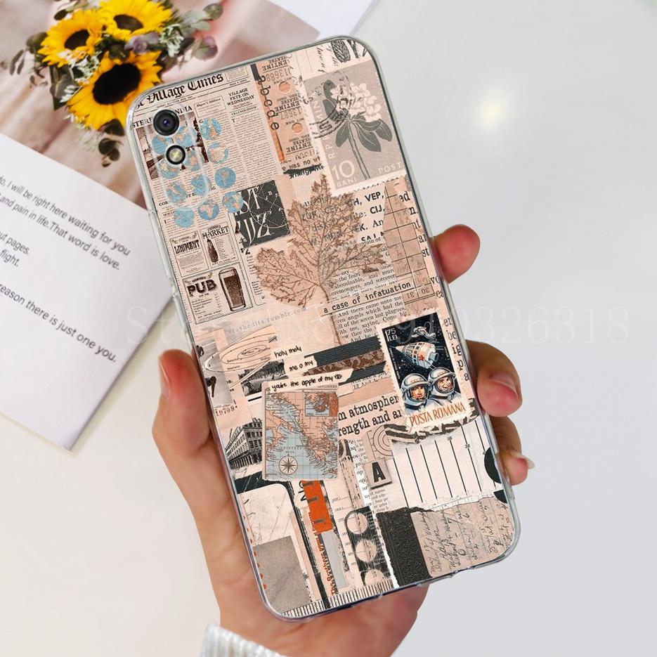 For Xiaomi Redmi 9A Case Stylish Painted Cover Soft Silicone Phone Case For Xiaomi Redmi 9AT 9A Redmi9A Back Cover 6.53'' Bumper