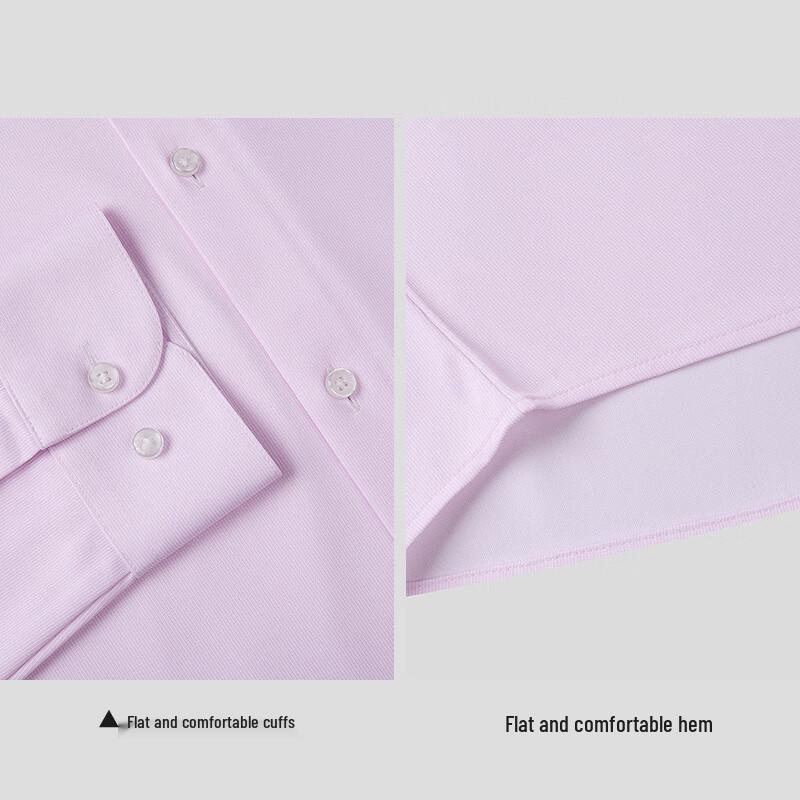 Мужская рубашка HLA с длинным рукавом, не мнущаяся, в стиле business casual