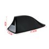 2pcs Car Shark Fin Antenna Cover Base Replacement Radio Signal Aerials Roof Exterior Accessories Decoration Car Styling