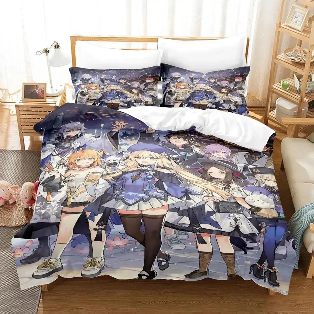 Комплект постельного белья Anime Fate Grand Order, пододеяльник, постельный комплект, пододеяльник, наволочка, одеяло размера king-size, комплект постельного белья для мальчиков и взрослых