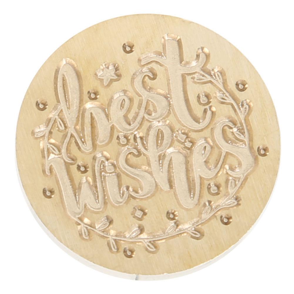 Plant Seal Flower Seal Wax Seal Stamp Retro Antique Sealing Wax Scrapbooking Stamps HEAD Wedding Decorative Invitation