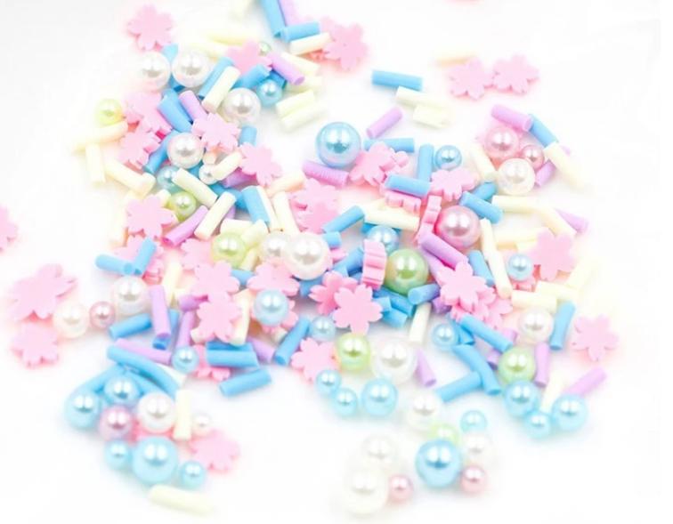 3D Polymer Clay Candy Chocolate Mix Sprinkles 3D Type for 3D Slime