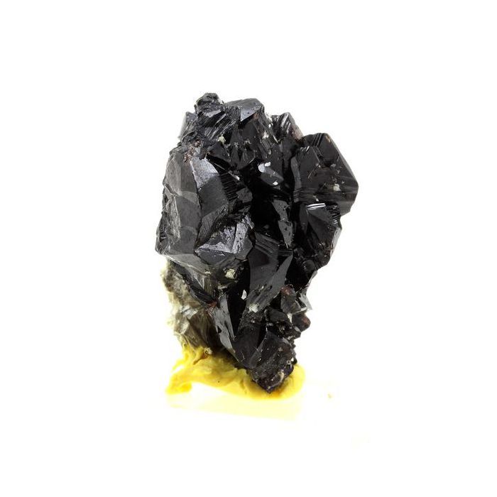 Pierres et Minéraux. Cassiterite, Muscovite. 130.0 ct. Pingwu beryl mine, Mianyang, Sichuan, Chine.