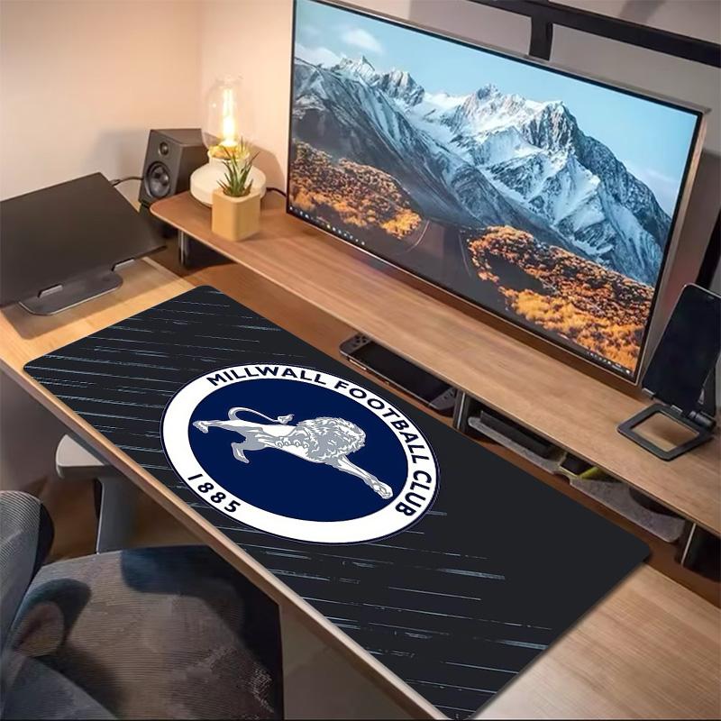 Millwall Football Club Print Cushion Non-slip Laptop Tablet Big Mousepad XXL Mat Mini PC Playmat With Lock edge
