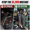 2PCS Heavy Duty Headrest Bow Holder Twist-On Truck Bow Hanger Headrest Bow Rack  Hunting Trips