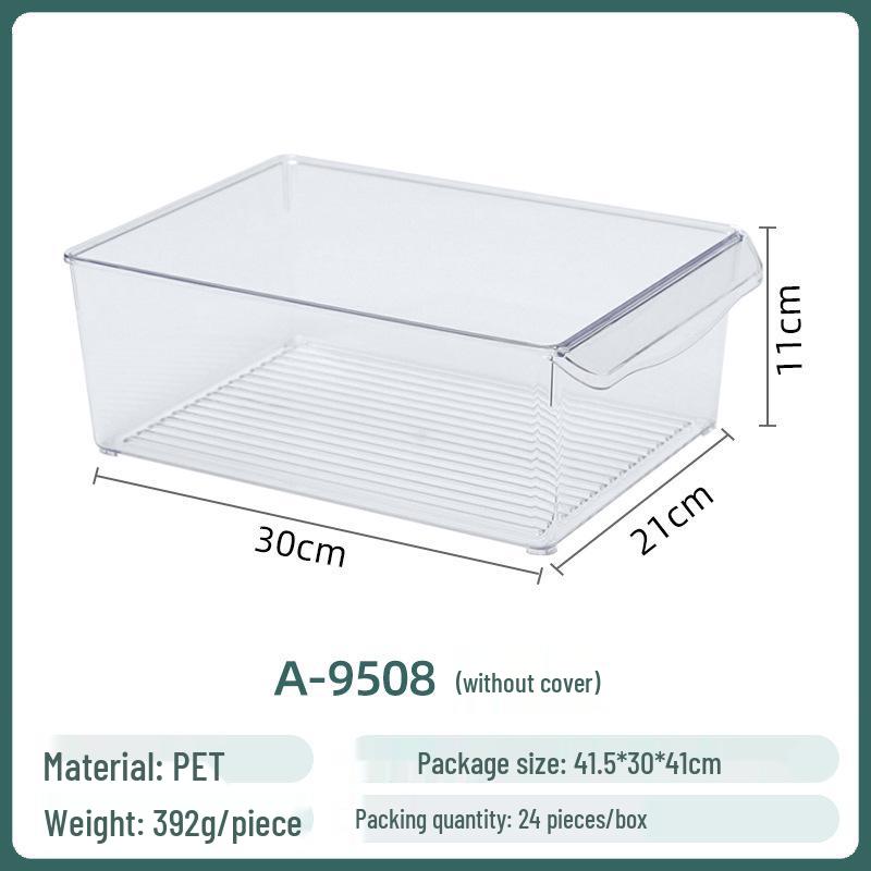 Пищевой прозрачный контейнер для хранения в холодильнике – Большая вместимость для организации кухни