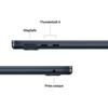 Apple - 13,6" MacBook Air M4 (2025) - ОЗУ 16 ГБ - Хранилище 256 ГБ - ЦП 10 ядер - ГП 8 ядер - Полуночный