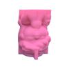 Prayer Girl Flower  Silicone Mold Concrete Candlestick Resin Mould  Succulent Planter Molds Craft Home Decorations